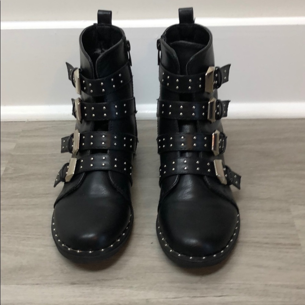 Ankle Moto Boots